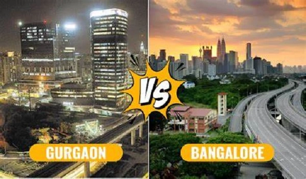 Featured Image of Gurgaon vs Bangalore Which is better