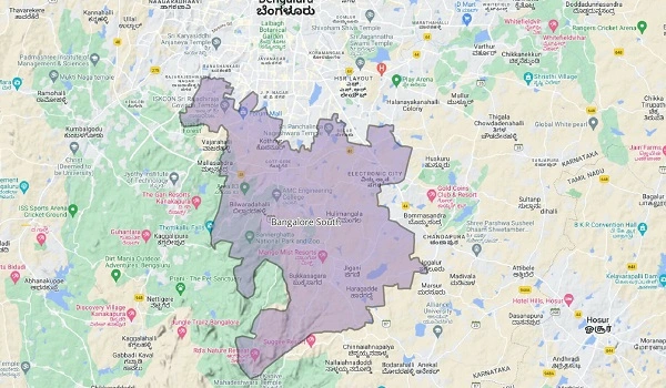 Featured Image of South Bangalore Map 